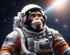 میمون فضانورد
