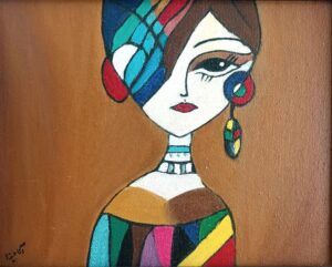گیسو بر باد