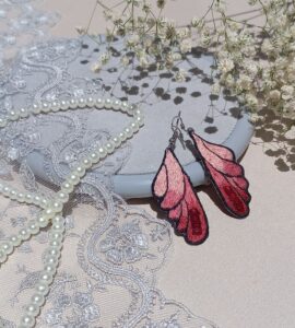 گوشواره بال پروانه