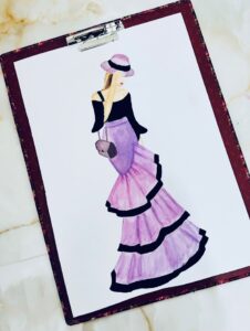 طراحی لباس بالرین