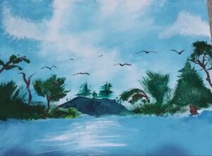 آسمان از نگاه دریا