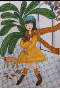 پیاده روی  با نقش ها
